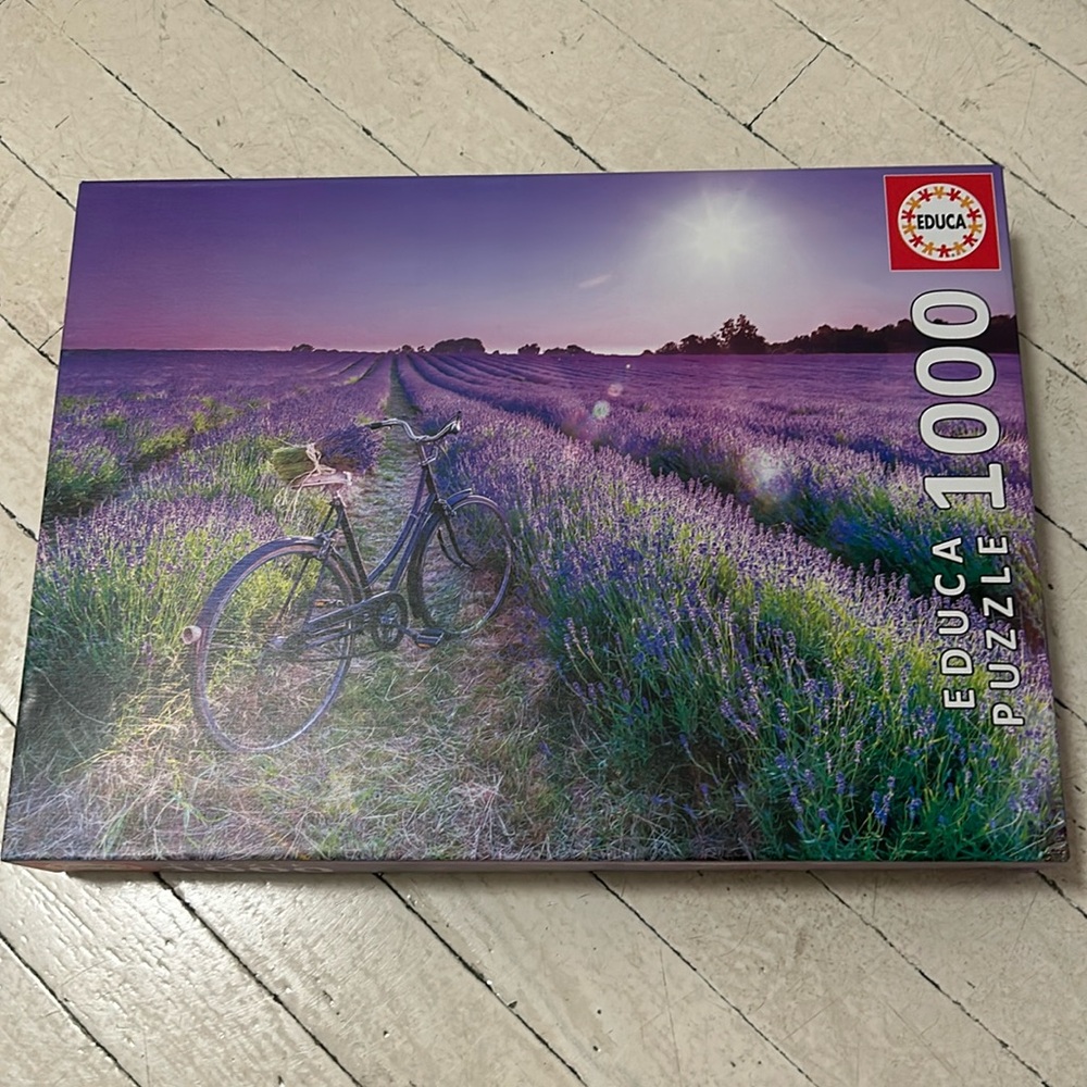 Lavender fields 1000 piece puzzle